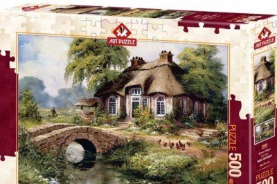 5080 Art Puzzle Yeşil Köy 500 Parça Puzzle