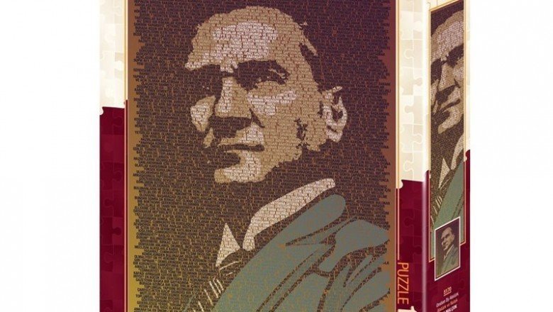 5170 Art Puzzle Atatürk ve Nutuk 1000 Parça Puzzle