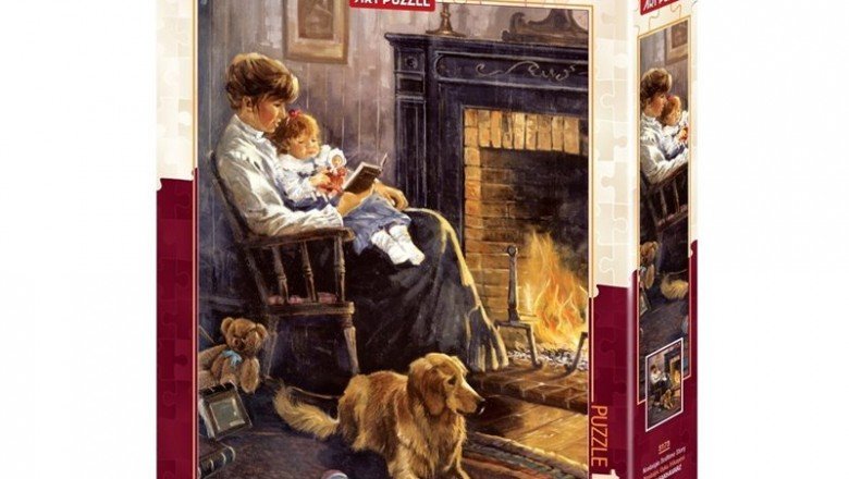 5173 Art Puzzle Nostaljik Uyku Hikayesi 1000 Parça Puzzle