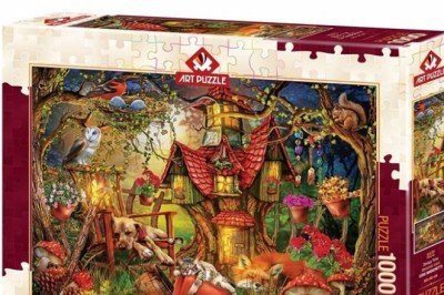 5177 Art Puzzle Miskinlik Vakti 1000 Parça Puzzle