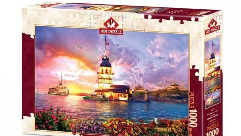 5179 Art Puzzle Kız Kulesi 1000 Parça Puzzle