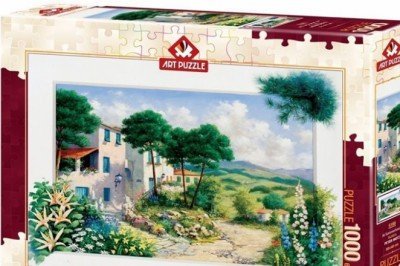 5180 Art Puzzle Yazlıkta 1000 Parça Puzzle