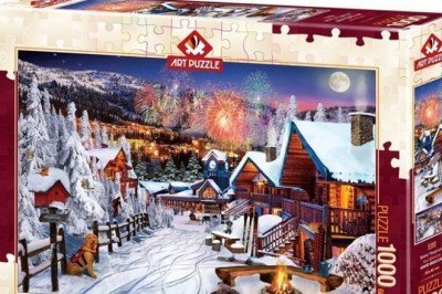 5183 Art Puzzle Kış Eğlencesi 1000 Parça Puzzle