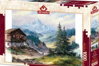 5187 Art Puzzle Yeşil Vadi 1000 Parça Puzzle