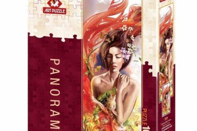 5346 Art Puzzle Balıklarla Dans 1000 Parça Panorama Puzzle