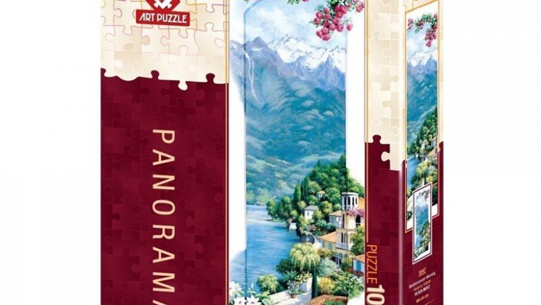5347 Art Puzzle Akdeniz Sabahı 1000 Parça Panorama Puzzle
