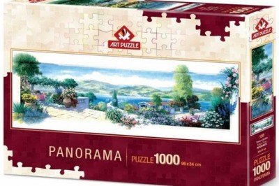 5348 Art Puzzle Bahçe Teras 1000 Parça Panorama Puzzle