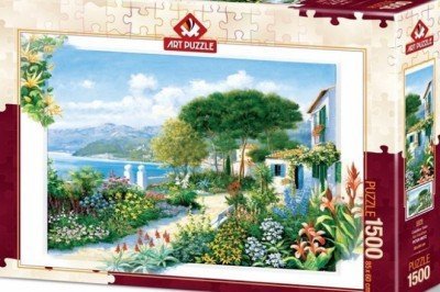 5370 Art Puzzle Kıyı Kasabası 1500 parça Puzzle / +15 yaş