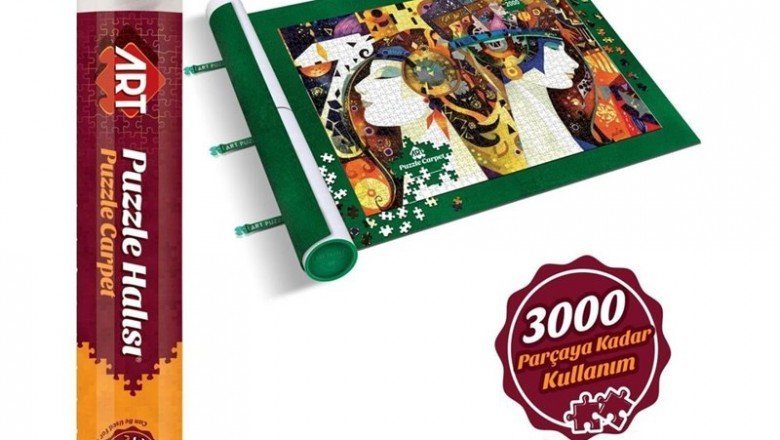 900 Art Puzzle Halısı / 500 - 3000 Parça Puzzle için / Rulo