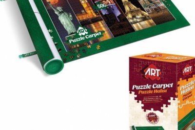 905 Art Puzzle Halısı 500 - 1500 parça puzzle için