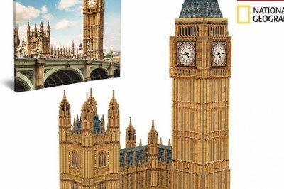 DS0992 Cubic Fun National Geographic Serisi Big Ben 94 parça / 3 Boyutlu Puzzle