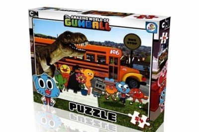 GB7593 Laço Kids Gumball 54 Parça Çerçeveli Puzzle
