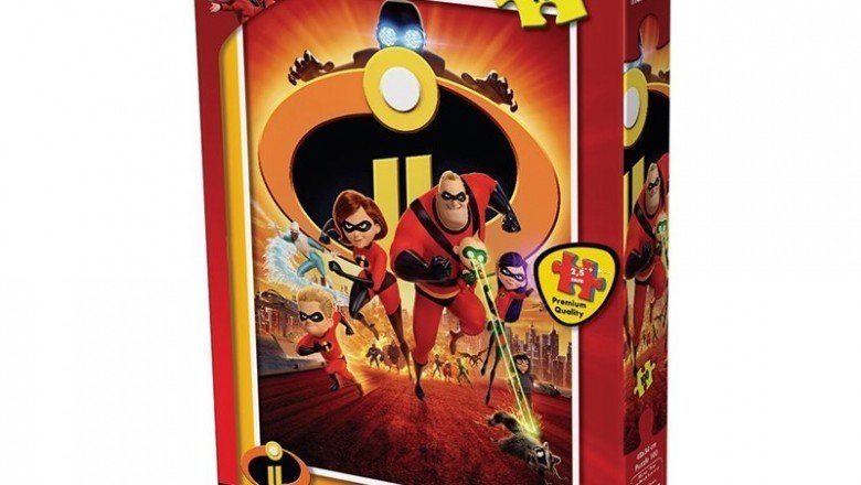 INC714 KS Incredibles / 100 Parça Puzzle