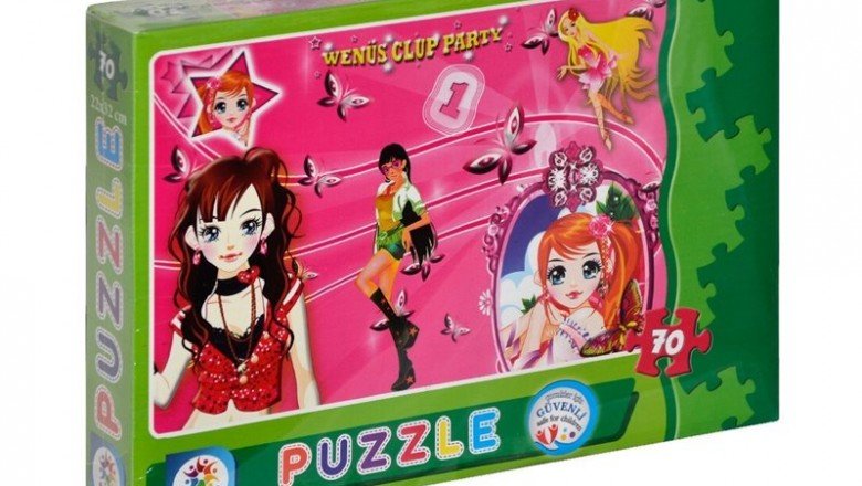 LC7146 Laço Kids Wenüs Clup Party 70 Parça Puzzle