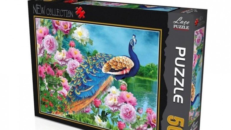 LC7212 Laço Tavus Kuşu 500 Parça Puzzle