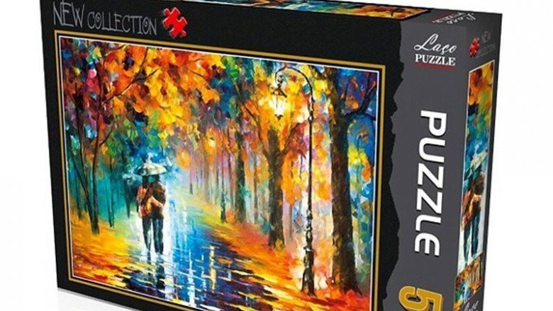 LC7217 Laço Sonbaharda Aşk 500 Parça Puzzle