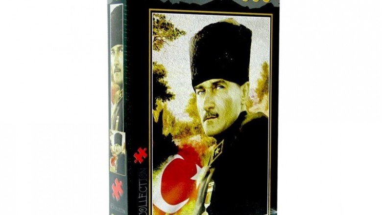 LC7219 Laço Atatürk Portre 500 Parça Puzzle