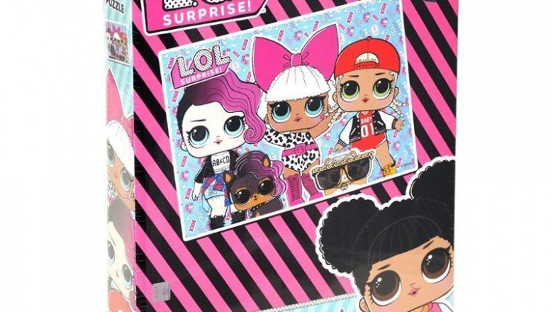 LOL7585 Laço Kids L.O.L. 54 Parça Puzzle