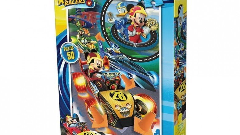 MCH709 KS Mickey Mouse / 50 Parça Puzzle