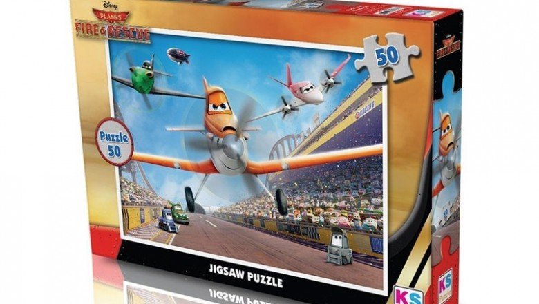 PL709 KS Planes / 50 Parça Puzzle