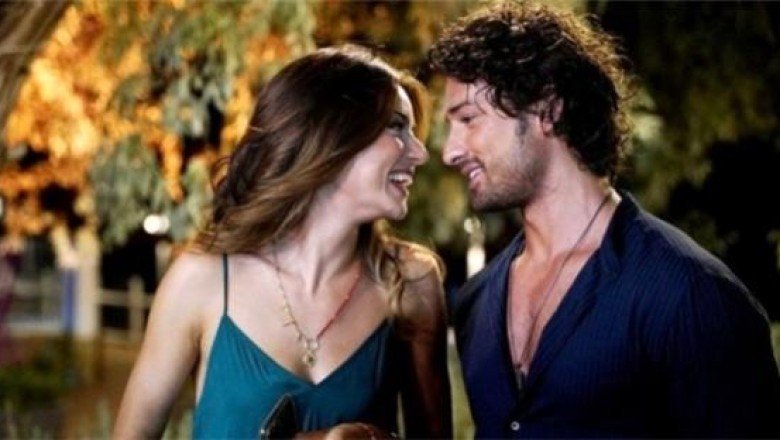 Ada Masalı'nın başrol oyuncuları Alp Navruz ve Ayça Ayşin Turan'ın aşkı belgelendi