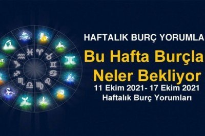 Astroloji: 11 – 17 Ekim haftalık burç yorumları