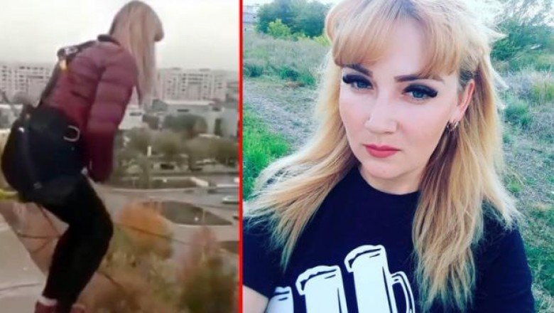 24 metre yükseklikten halatlı serbest uçuş yapmak isteyen kadın, hayatını kaybetti