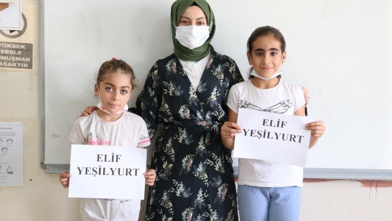 Adı ve soyadı aynı öğrencileri ayırt etmek için çareyi "sıfat"larda buldular