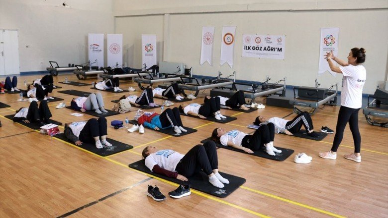 Ağrılı kadınlar ücretsiz pilates eğitimi alıp iş yeri açabilecek