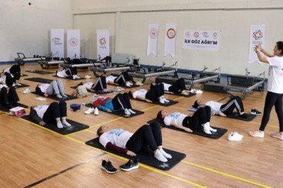 Ağrılı kadınlar ücretsiz pilates eğitimi alıp iş yeri açabilecek