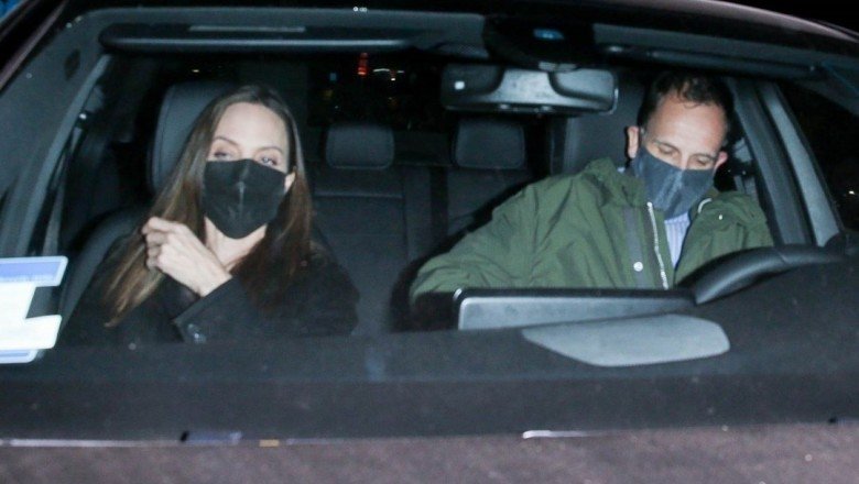 Angelina Jolie ile eski eşi Jonny Lee Miller yemekte görüntülendi - NTV
