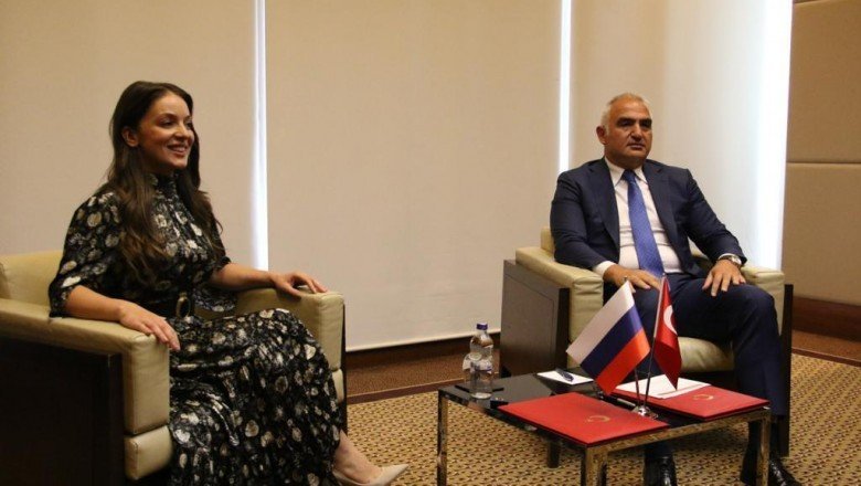 Bakan Ersoy: Yıl sonuna kadar 4 milyondan fazla Rus misafiri ağırlayacağız