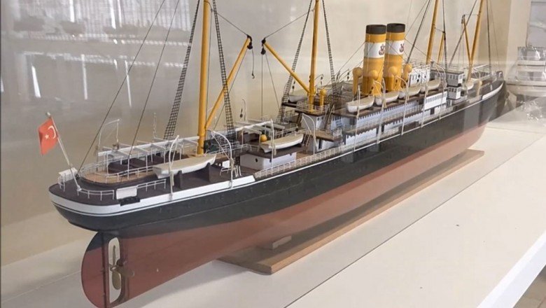 Binlerce parça kullanıp şaheser gemiler üretiyor