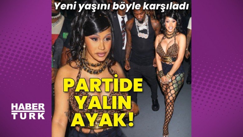 Cardi B. yeni yaşını böyle karşıladı! - Magazin haberleri - Habertürk