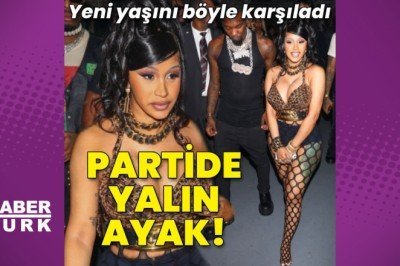 Cardi B. yeni yaşını böyle karşıladı! - Magazin haberleri - Habertürk