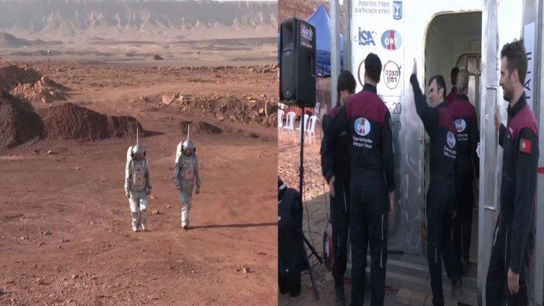 Çölün ortasında Mars’ta yaşam provası