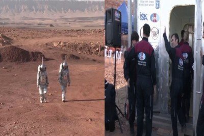 Çölün ortasında Mars’ta yaşam provası