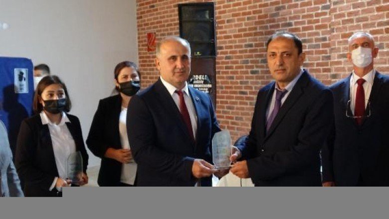 Coğrafi İşaret almasında katkı sağlayanlara plaket verildi