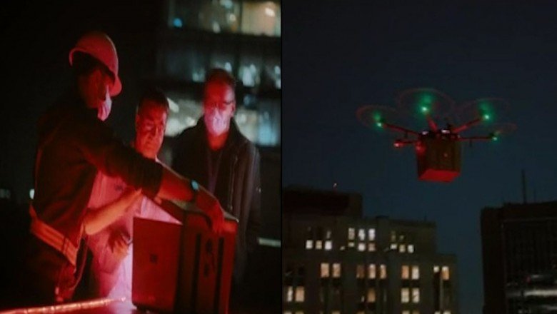 Dünyada bir ilk: Nakledilecek akciğer drone ile taşındı