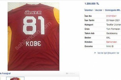 İmzalı Galatasaray formasına rekor fiyat