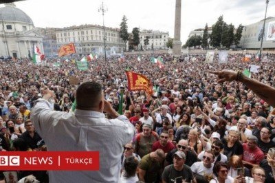 İtalya'da Covid sertifikası karşıtı gösteride şiddet sonrası neofaşist partinin sitesi kapatıldı