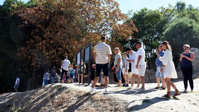 İzmir'deki dünya harikası Artemis Tapınağı tarihi dokusuna kavuşuyor