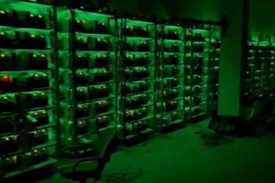 Kaçak elektrikle 10 milyonluk Bitcoin tesisi