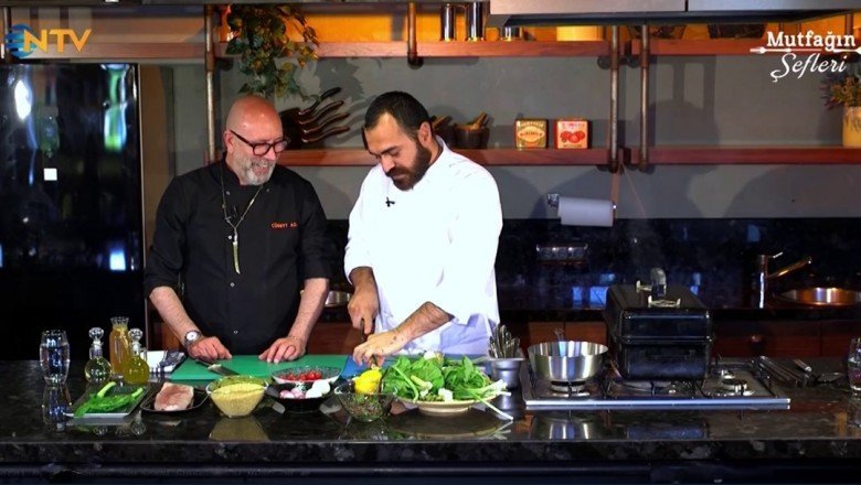 "Levrekli Yalancı Sarma" tarifi (Mutfağın Şefleri 22 Haziran 2020)