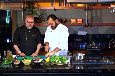 "Levrekli Yalancı Sarma" tarifi (Mutfağın Şefleri 22 Haziran 2020)