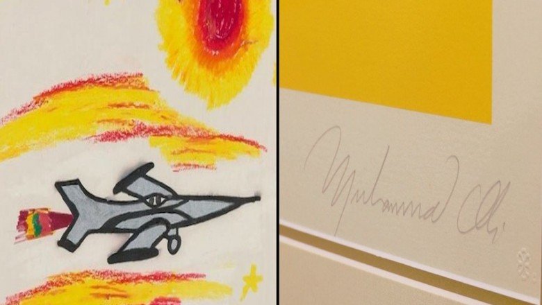 Muhammed Ali'nin çizimleri 1 milyon dolara satıldı