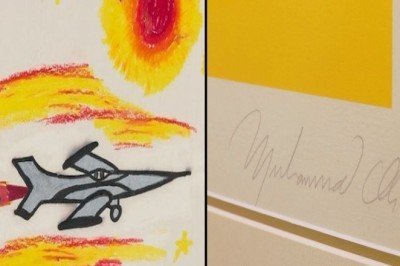 Muhammed Ali'nin çizimleri 1 milyon dolara satıldı