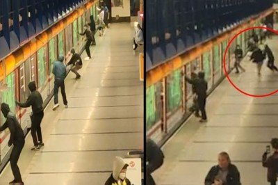 Prag metrosunda boyalı saldırı: Yolcular müdahale etti