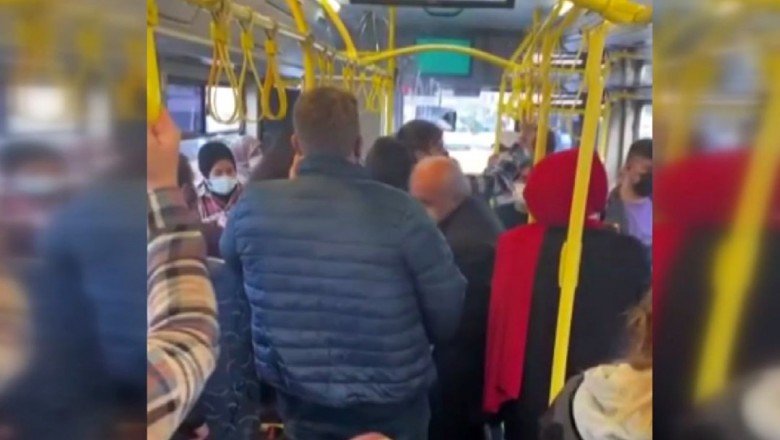 'Psikolojim bozuldu' dedi, yolcuları indirmek istedi