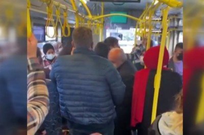 'Psikolojim bozuldu' dedi, yolcuları indirmek istedi